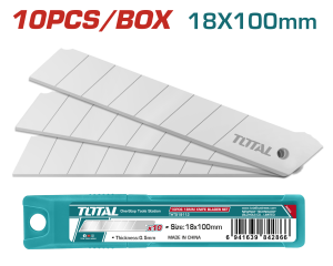 10 Pcs 18mm knife blades set