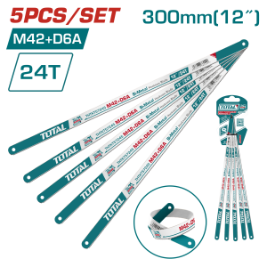 Bi-Metal Hacksaw Blade 5 pcs Set