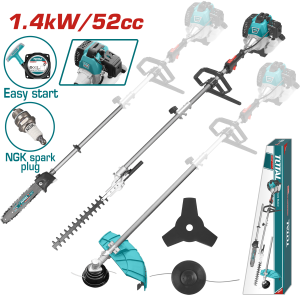 4-in-1 Gasoline Hedge Trimmer Multi-Tool